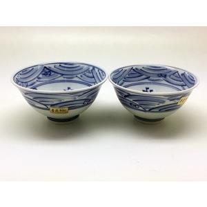 しん窯 青花 南蛮人 染付 楕円大皿 ボウル セット 盛皿 銘々鉢