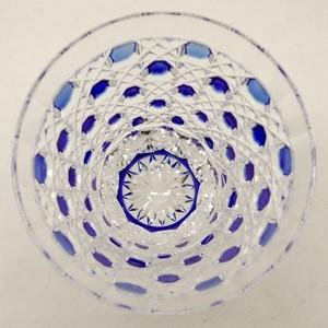 TS007B瀧澤硝子工芸 江戸切子伝統工芸士 瀧澤利夫作 江戸切子 細