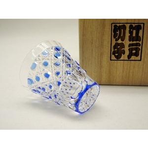 江戸切子 八角籠目 小鉢 3色セット 瀧澤利夫作 TS007B瀧澤硝子工芸