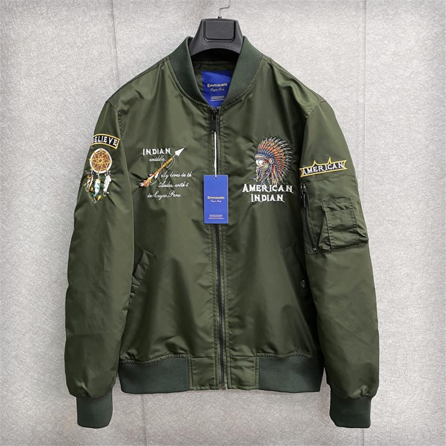 20%off フライトジャケット MA-1 EU製 Emmauela ミラノ発 2タイプ 