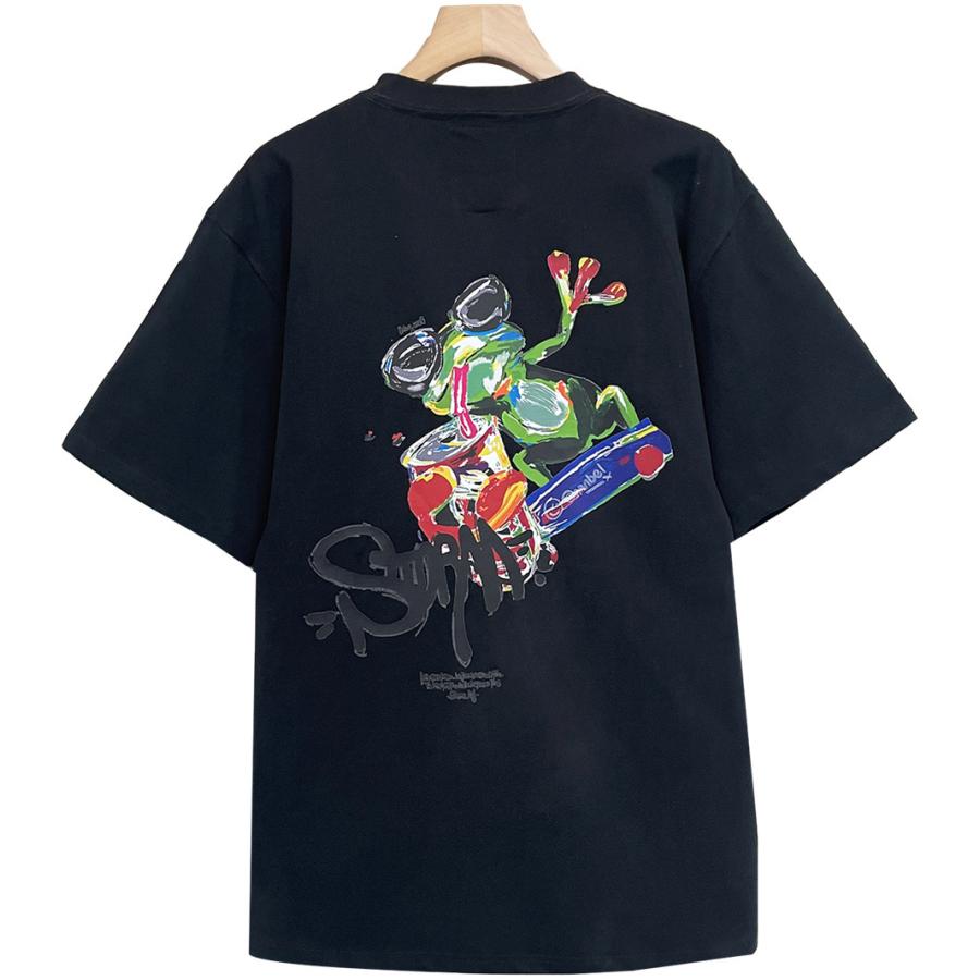 Tシャツ 半袖 EU製 Uaboni Paris ユアボニ パリ発 綿100％ 吸汗 快適