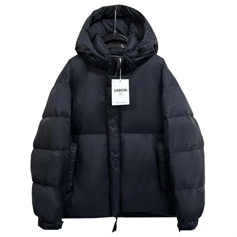 10%off ダウンジャケット EU製 UABONI ユアボニ パリ発 厚手 防風 撥水