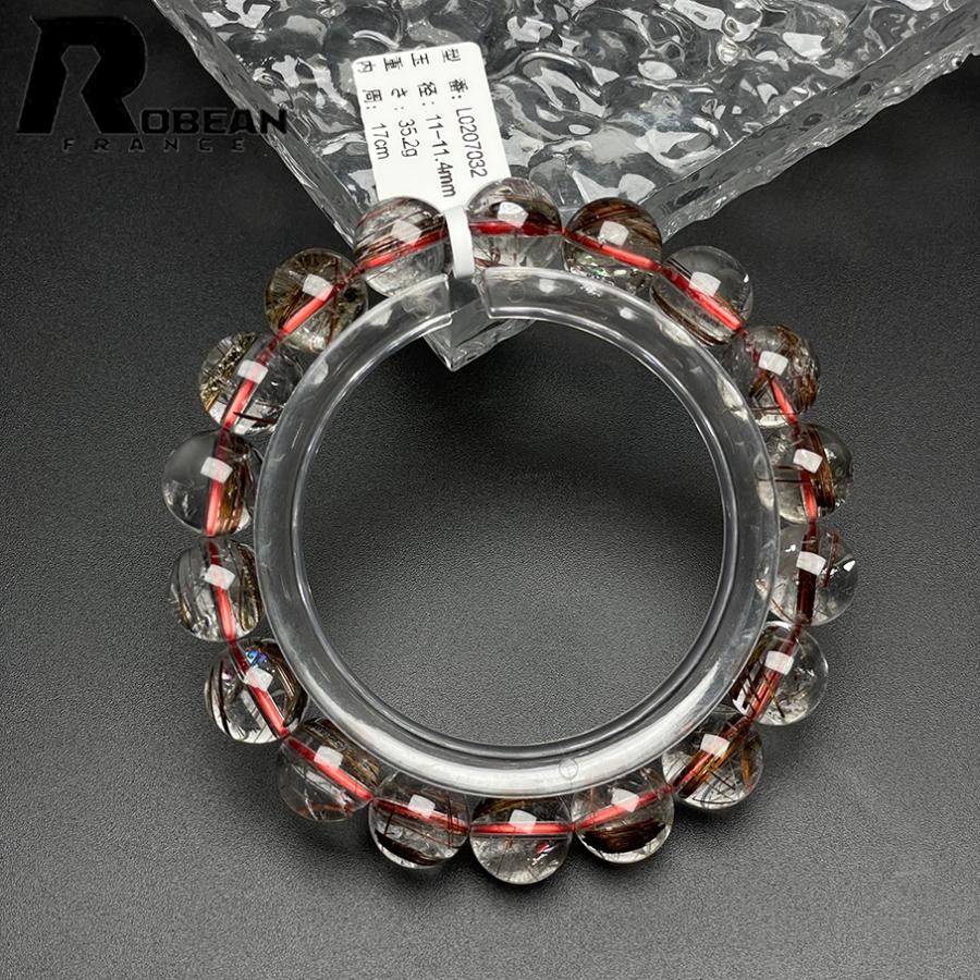 10%off 高級 EU製☆ROBEAN・ブラウンルチルクォーツ☆ブレスレット
