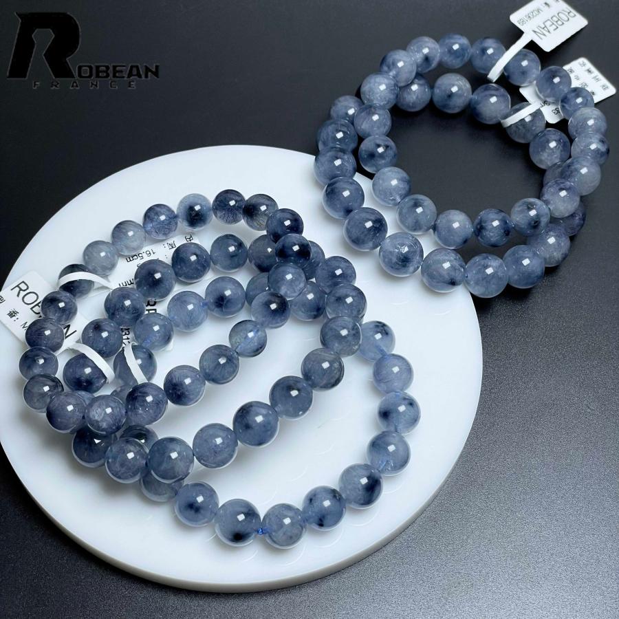 上級 EU製☆ROBEAN・ブルーフラワートルマリンインクォーツ