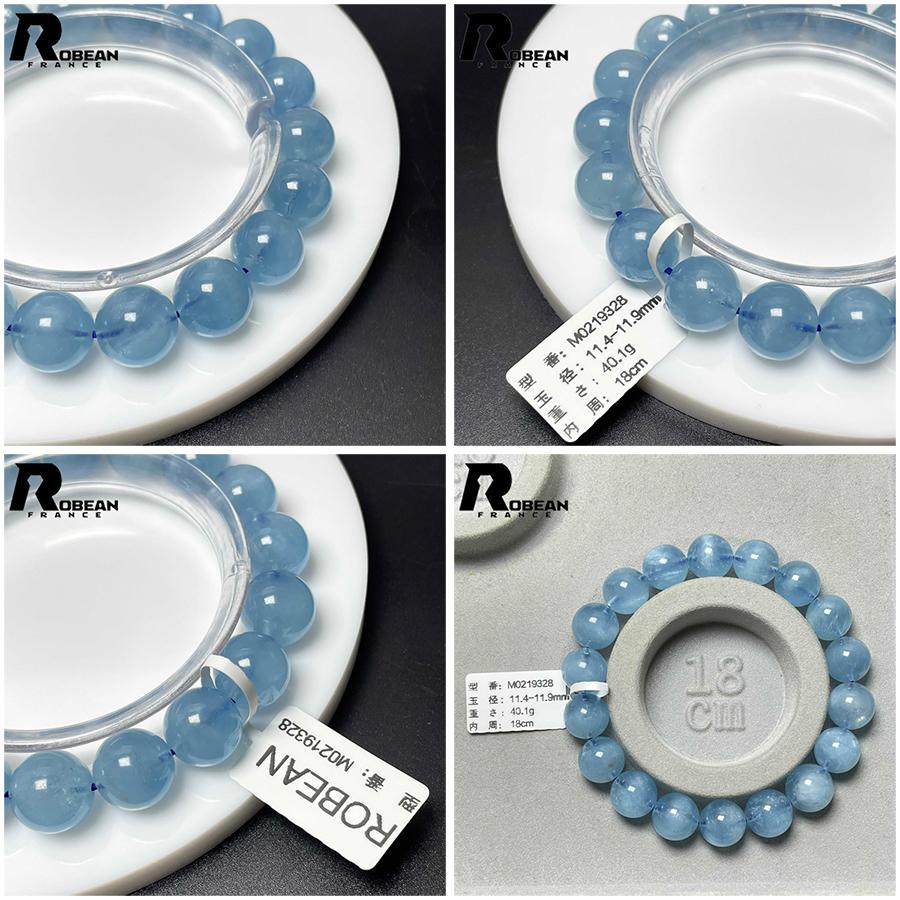 逸品 EU製★ROBEAN・ブルーアクアマリン★パワーストーン ブレスレット 天然石 原石 綺麗 お守り プレゼント アクセサリー レディース メンズ_8