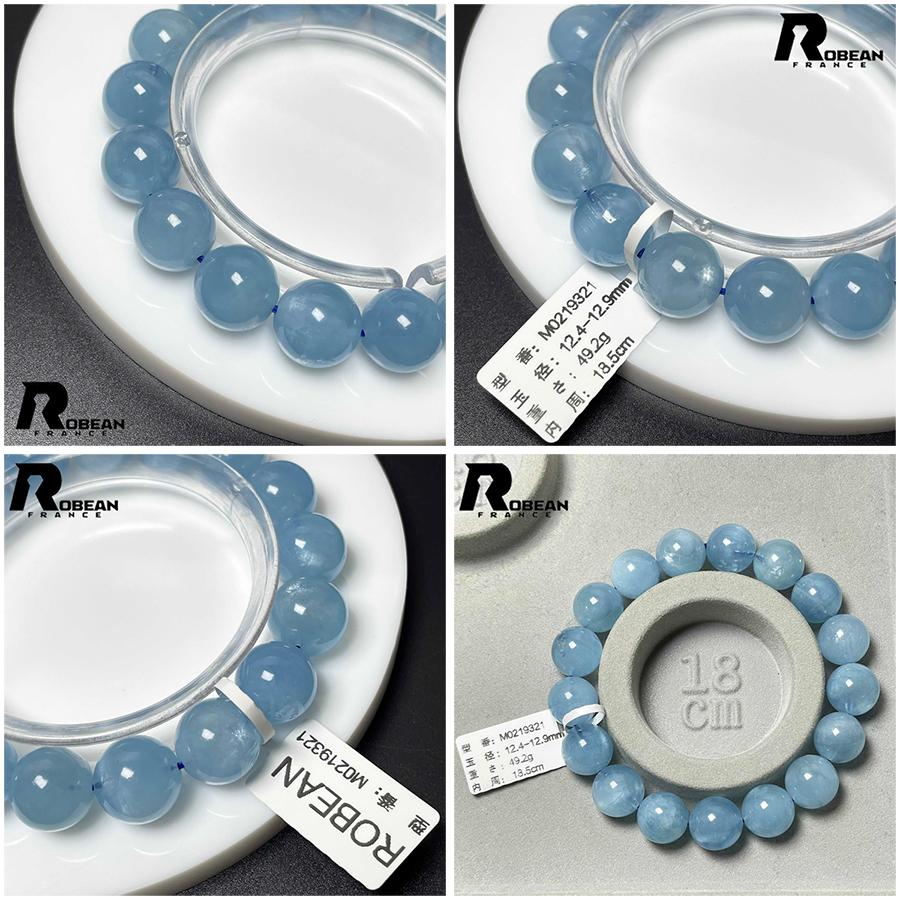 逸品 EU製★ROBEAN・ブルーアクアマリン★パワーストーン ブレスレット 天然石 原石 綺麗 お守り プレゼント アクセサリー レディース メンズ_12