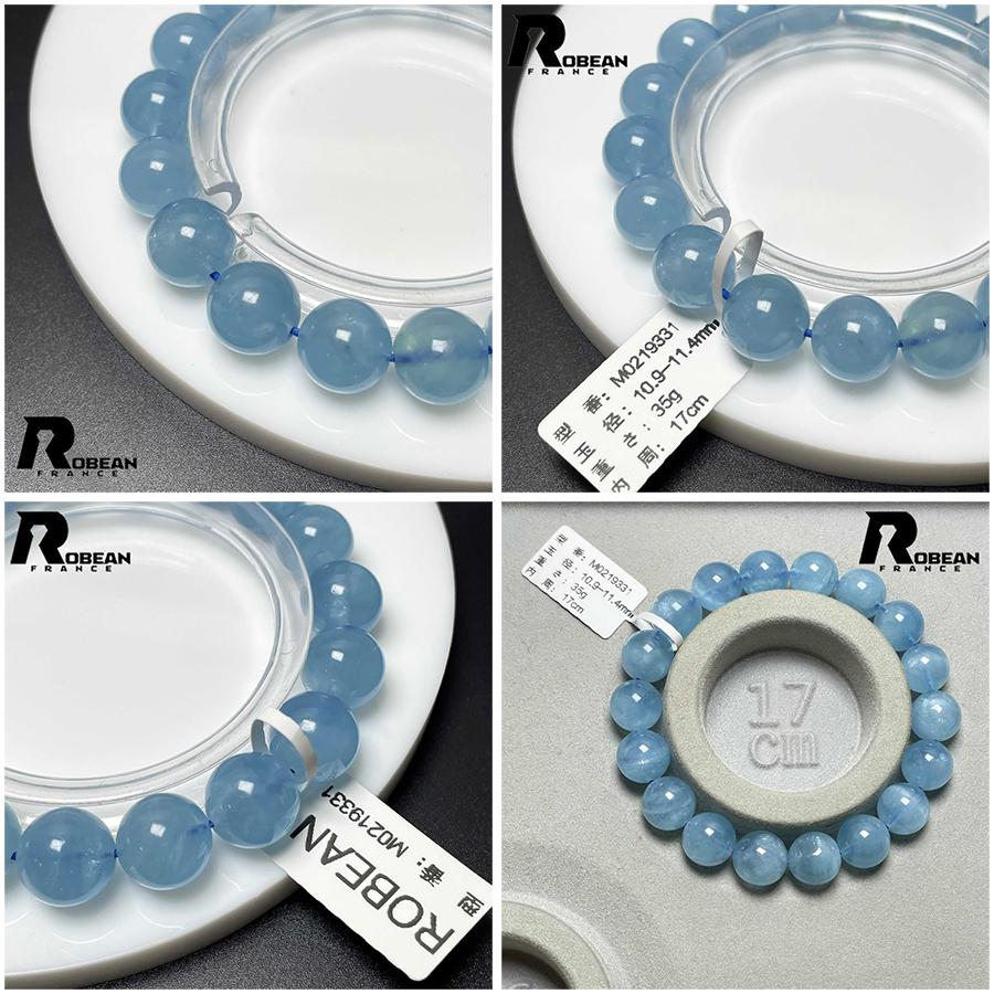 逸品 EU製★ROBEAN・ブルーアクアマリン★パワーストーン ブレスレット 天然石 原石 綺麗 お守り プレゼント アクセサリー レディース メンズ_2