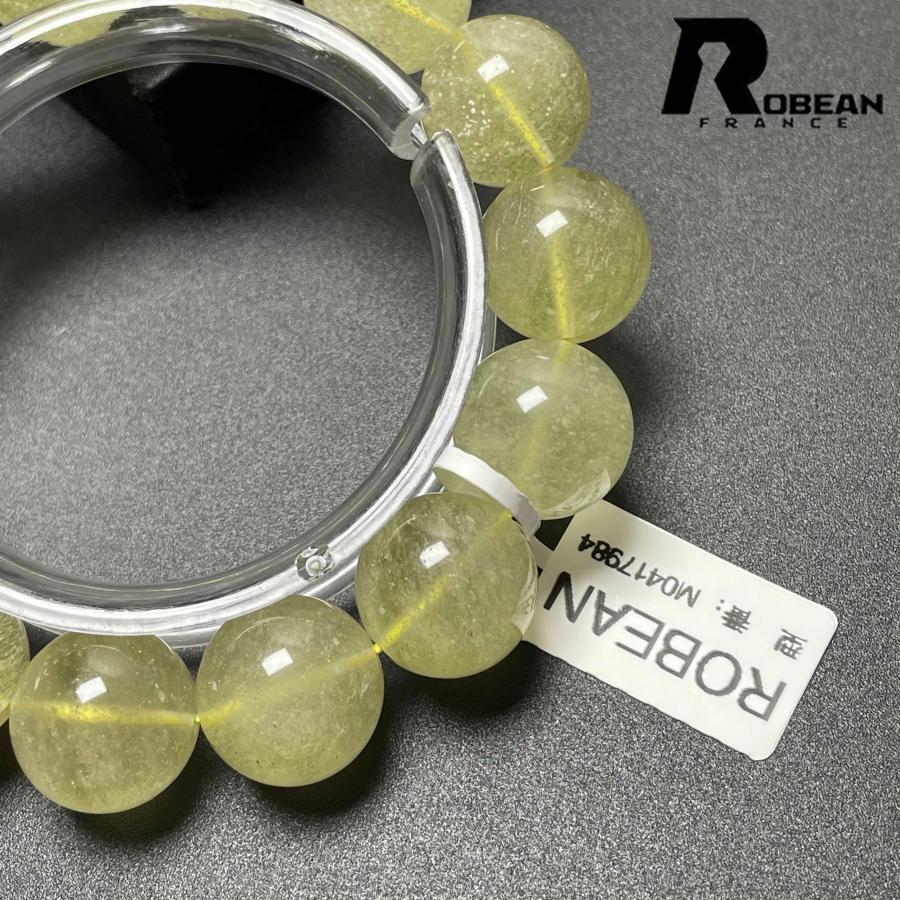 上級 EU製☆ROBEAN・リビアングラス☆パワーストーン アクセサリー