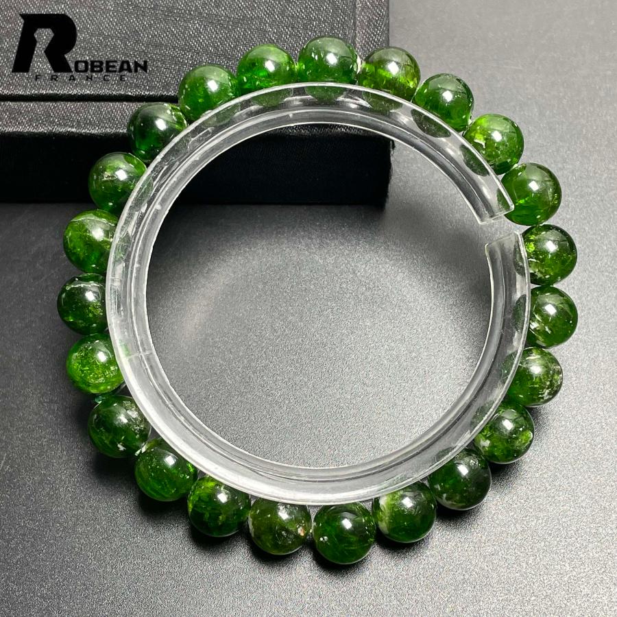キ*ヤ様 新品✨️EU製定価13万円ROBEAN高級天然と変わらずダイヤモンドピ 10%off 高級 EU製☆ROBEAN・ダイオプサイド・ブレスレット