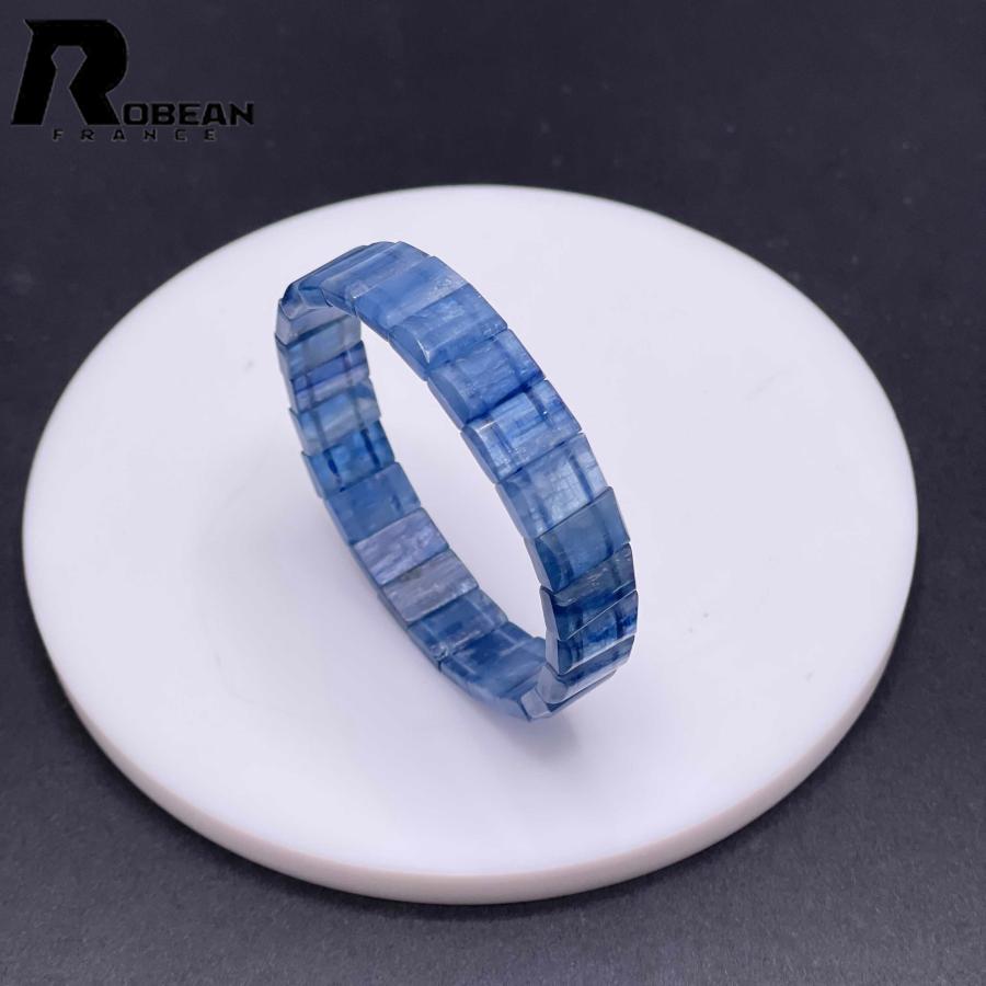 10%off 逸品 EU製☆ROBEAN・カイヤナイト・バングル☆パワーストーン 