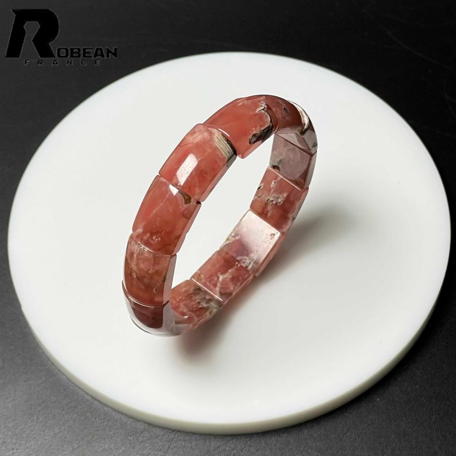 綺麗 EU製★ROBEAN・インカローズ・バングル★パワーストーン 天然石 プレゼント バラ色 癒し 浄化 16*12.2*6.4mm M084220_2