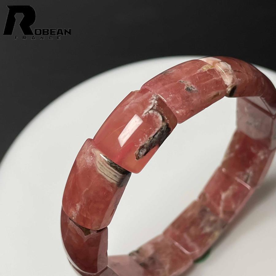 綺麗 EU製★ROBEAN・インカローズ・バングル★パワーストーン 天然石 プレゼント バラ色 癒し 浄化 16*12.2*6.4mm M084220_7