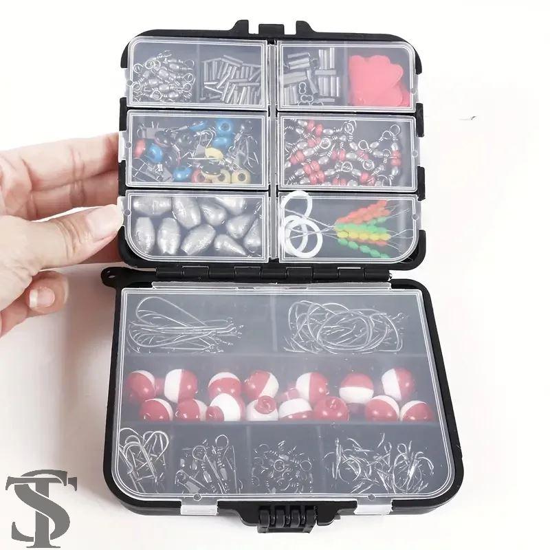 海釣りセット　タックルボックス付き 並行輸入品 釣りアクセサリーセット タックルボックス付き 263PCS/SET