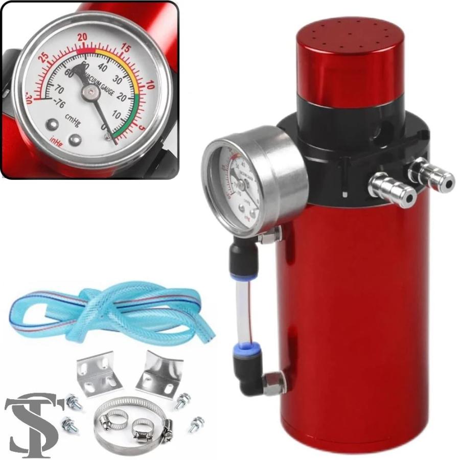 並行輸入品 アルミエンジンオイルキャッチタンクリザーバーブリーザー