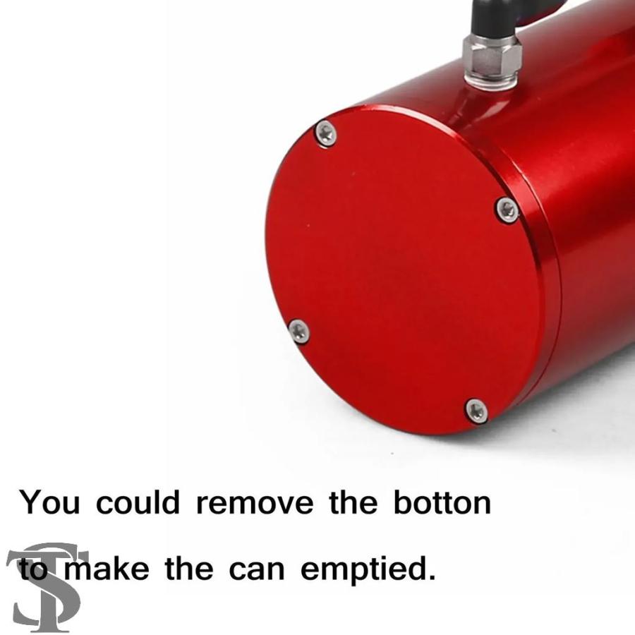 並行輸入品】アルミエンジンオイルキャッチタンクリザーバーブリーザー