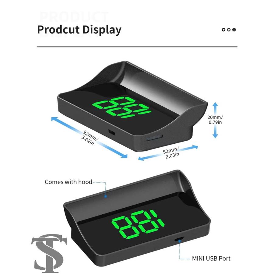 並行輸入品 W1 HUD フロントガラスプロジェクターヘッドアップ