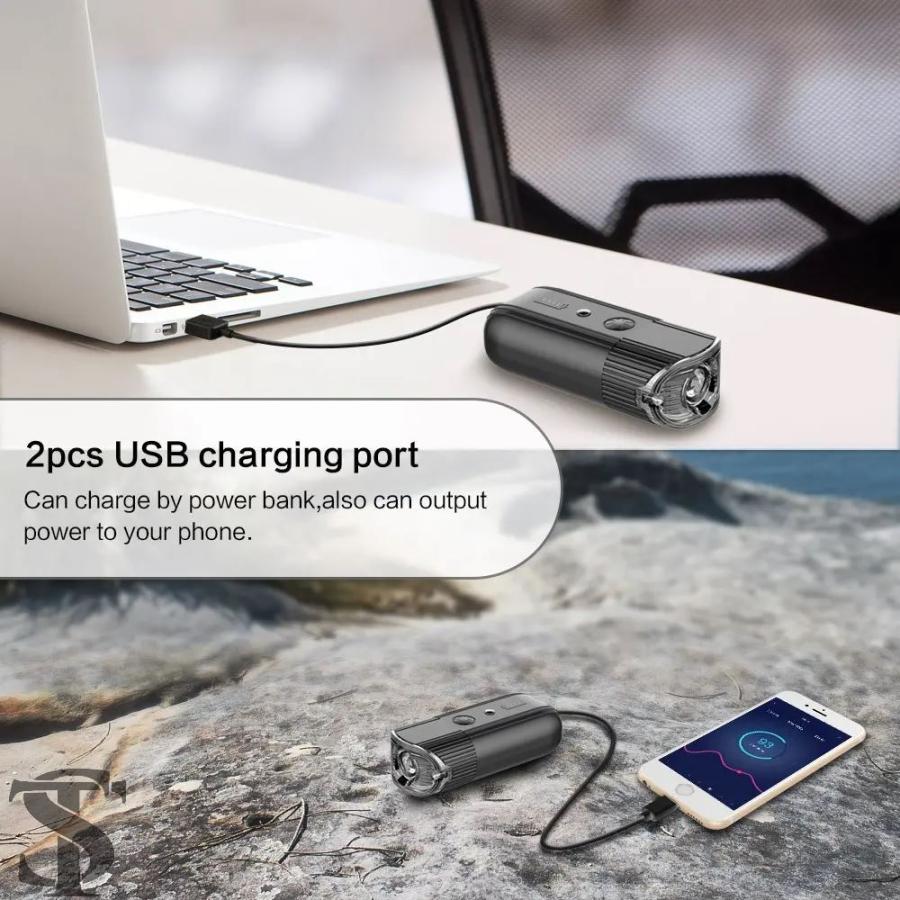 並行輸入品 SHENKEY 4000 MAH 800ルーメン 自転車ライト バイクランプ