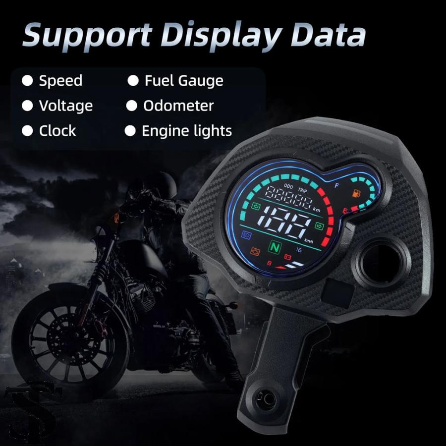 並行輸入品 ホンダナビ 110 NAVI110 デジタルバイク計器パネルスピード