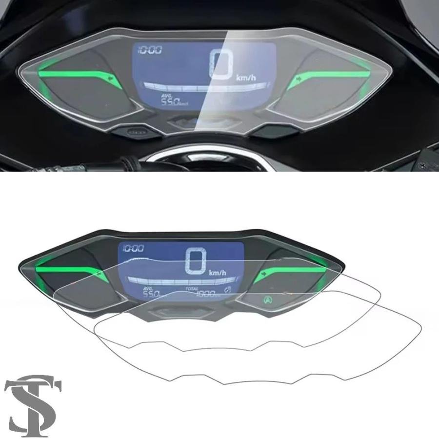 並行輸入品 バイクスピードメータースクラッチクラスター保護