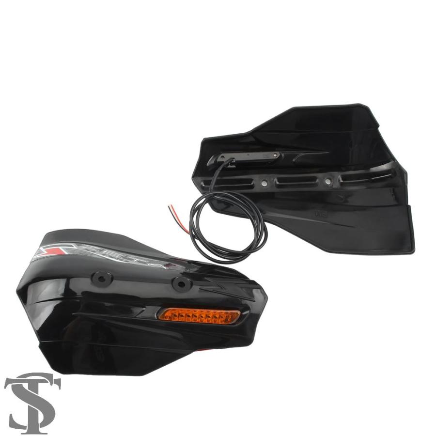 並行輸入品 ZETA XC-PRO バイクハンドガードウィンカーハンドルバー