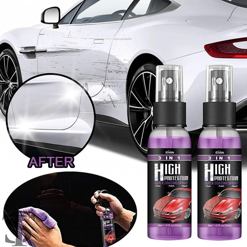 並行輸入品】4個入り 3IN1 カーセラミックコーティングスプレー