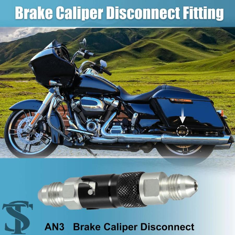 並行輸入品 AN3 3AN バイクブレーキキャリパー接続切断フィッティング