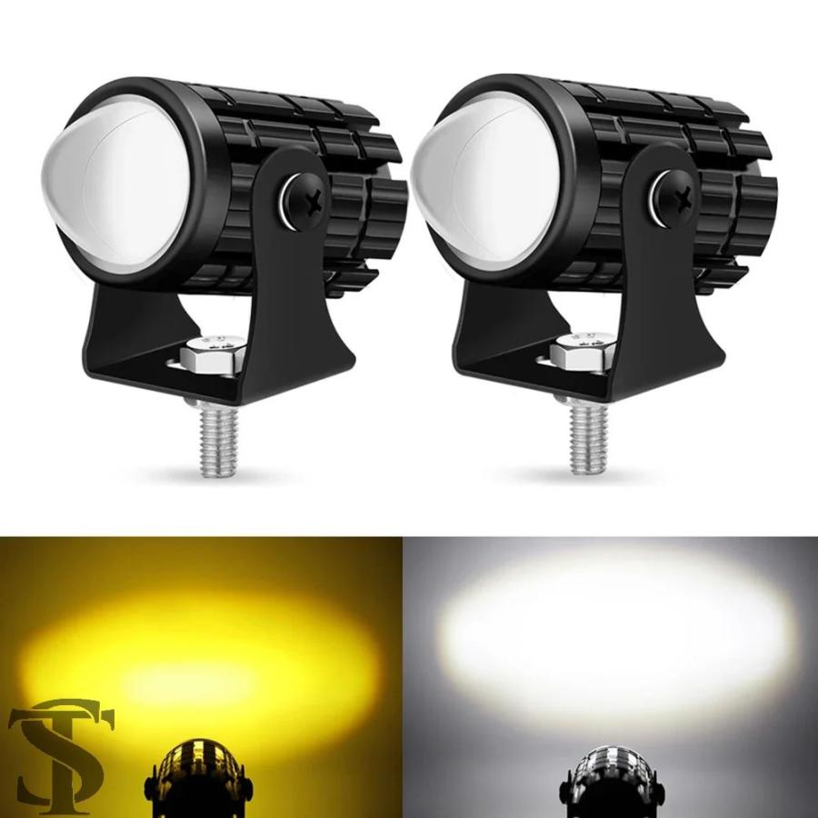 並行輸入品 超高輝度バイク LED エクスプローラーヘッドライト