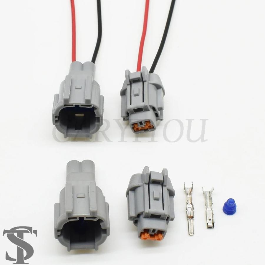 ぴのこ 並行輸入品】1セット 2ピン オート 日産 フォグランプ ブラック