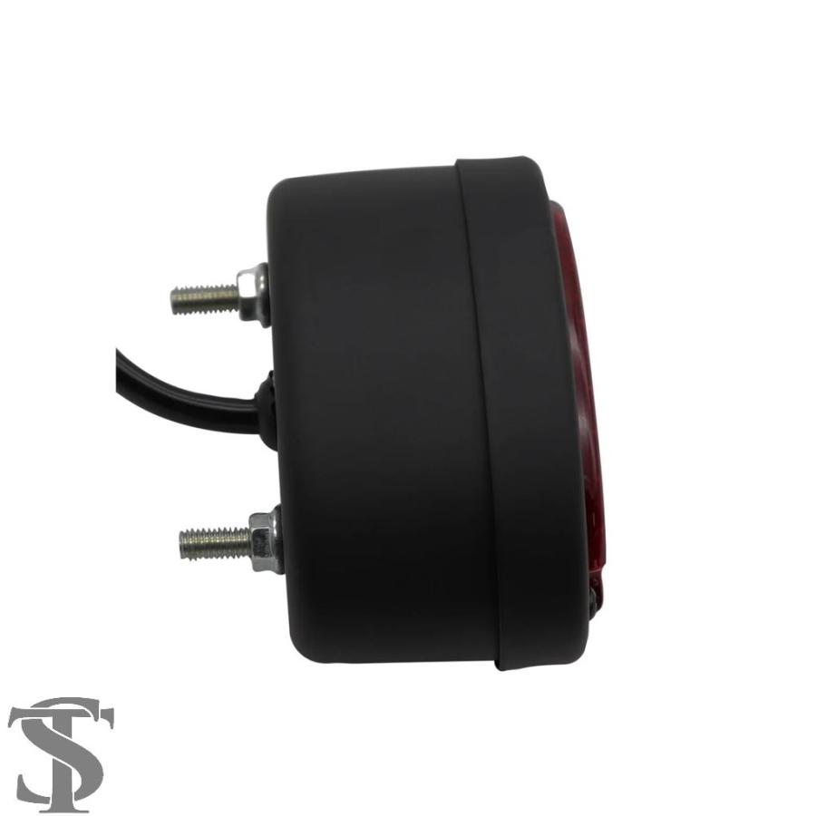 【並行輸入品】キャットアイスタイル ビンテージ LED バイク用テールライト ボバー カフェレーサー用 | ブランド登録なし | 04