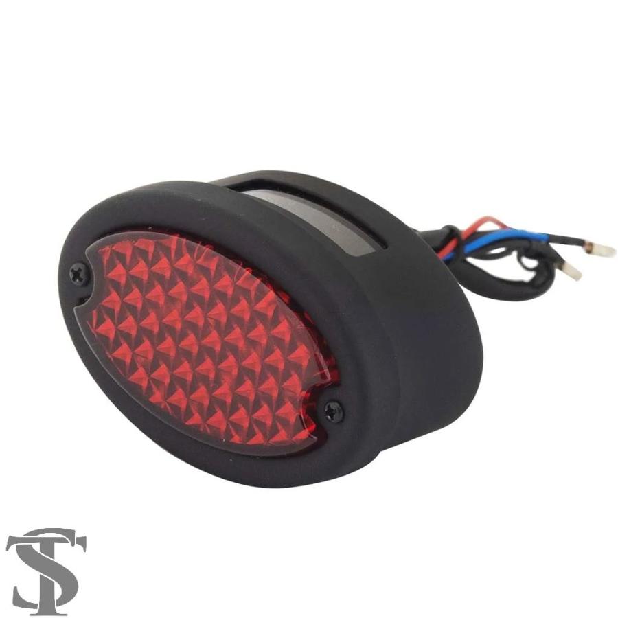 【並行輸入品】キャットアイスタイル ビンテージ LED バイク用テールライト ボバー カフェレーサー用 | ブランド登録なし | 06