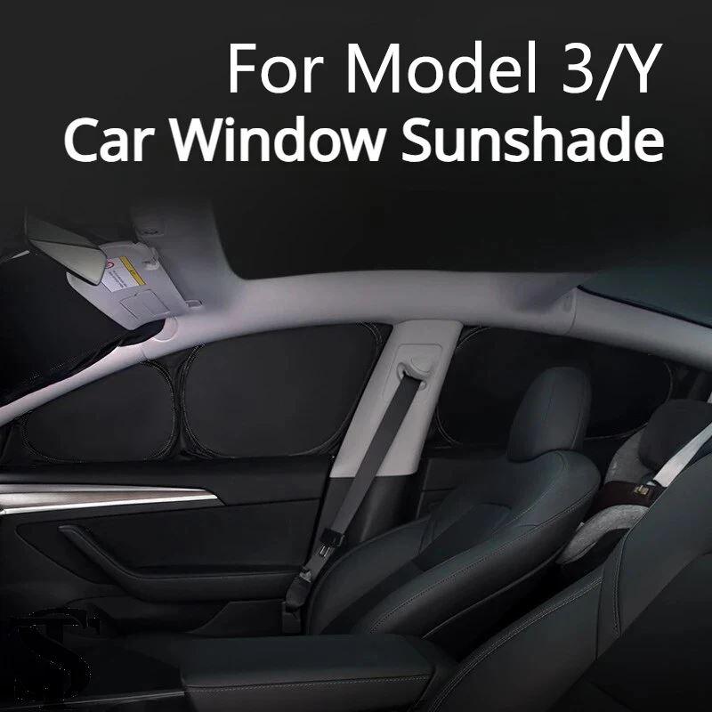 並行輸入品 TESLA MODEL 3 Y 16-23用 サイドウィンドウサンシェード