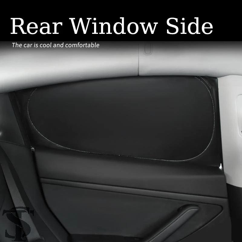 並行輸入品 TESLA MODEL 3 Y 16-23用 サイドウィンドウサンシェード
