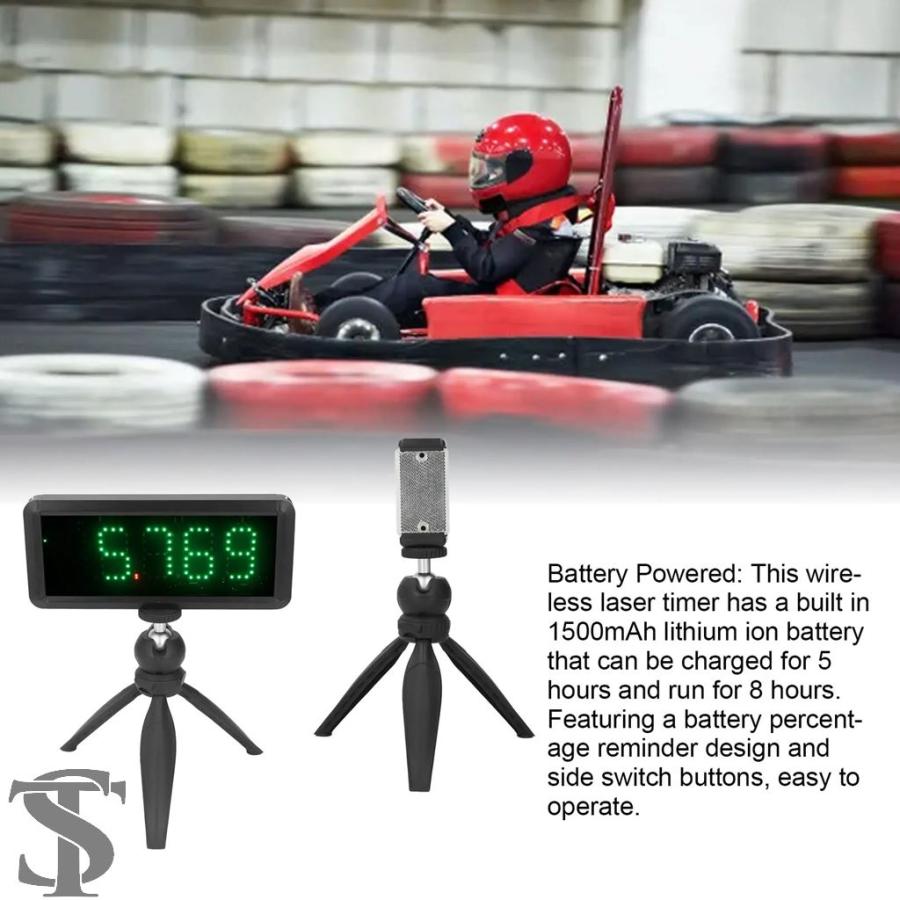 並行輸入品 ワイヤレススプリントタイマー バッテリー式レーザー