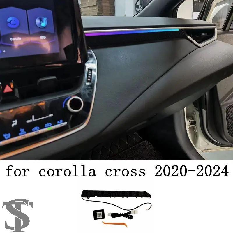 並行輸入品 トヨタカローラクロス2020-2024用装飾アンビエントライト