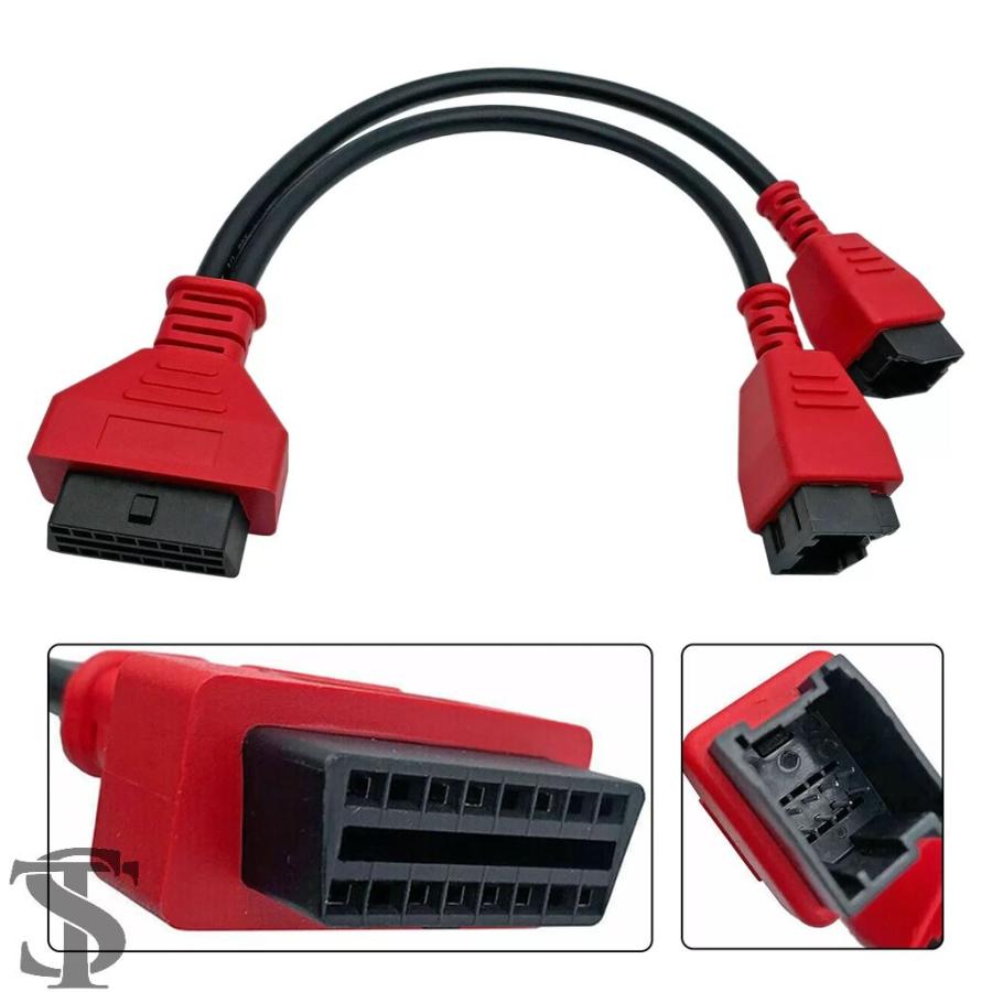 並行輸入品】 12+8 PIN SGWバイパスアダプターリードケーブル