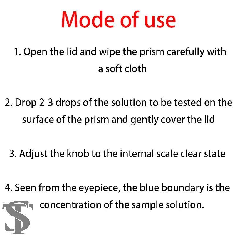 【並行輸入品】 ATC屈折計 不凍液凝固点測定装置 冷却液試験装置 自動車バッテリー屈折計 アドブルー濃度測定装置 エチレングリコール | ブランド登録なし | 05