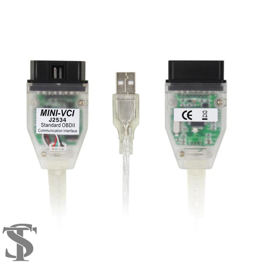 並行輸入品 MINI VCI V18.00.008 トヨタ J2534 TIS TECHSTREAM FTDI
