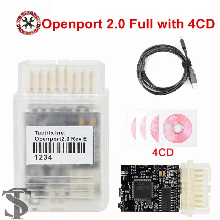 並行輸入品 2024年 OPENPORT 2.0 J2534 ECU フラッシュチップ