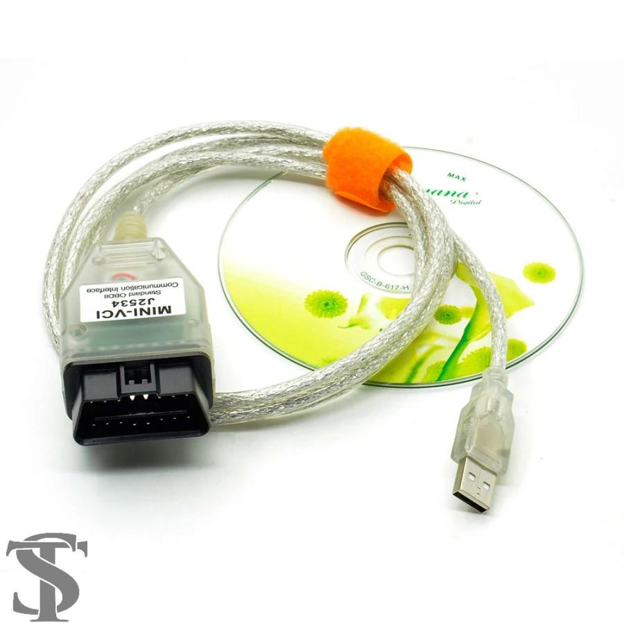 並行輸入品 トヨタTIS TECHSTREAM V18.00.008用ミニVCI FTDI FT232RL