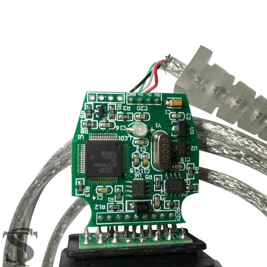 並行輸入品 トヨタTIS TECHSTREAM V18.00.008用ミニVCI FTDI FT232RL