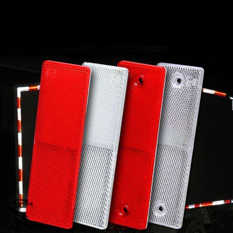 【並行輸入品】 SAFURANCE バイク トラック トレーラー 車 プラスチック 反射板 プラスチック 反射板 夜間安全ハザードステッカーテープ | ブランド登録なし | 04