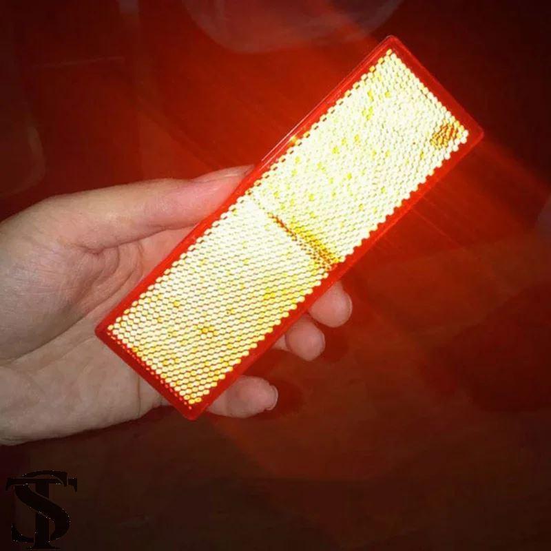 【並行輸入品】 SAFURANCE バイク トラック トレーラー 車 プラスチック 反射板 プラスチック 反射板 夜間安全ハザードステッカーテープ | ブランド登録なし | 07