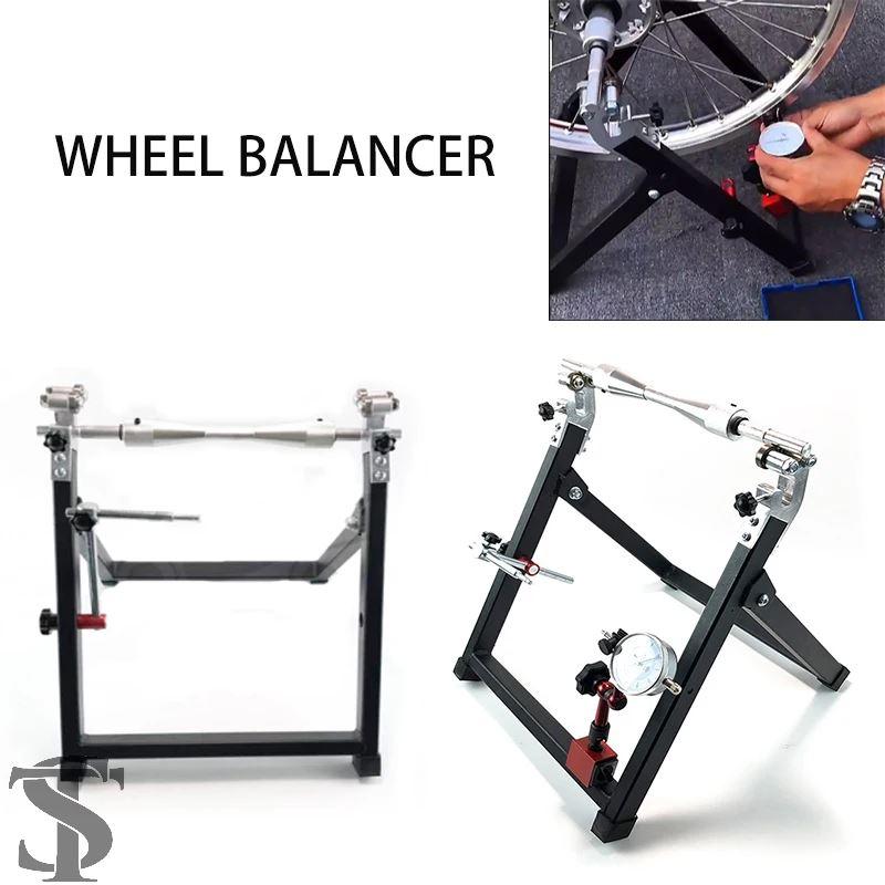 並行輸入品】 バイクホイールバランス調整フレームハブリペアスタンド