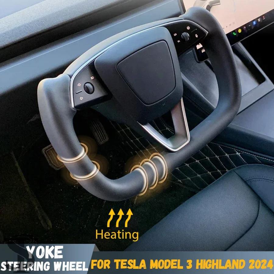 TESLA ヨークハンドル ヒーター付 モデル3 ハイランド 2024-2025 2024