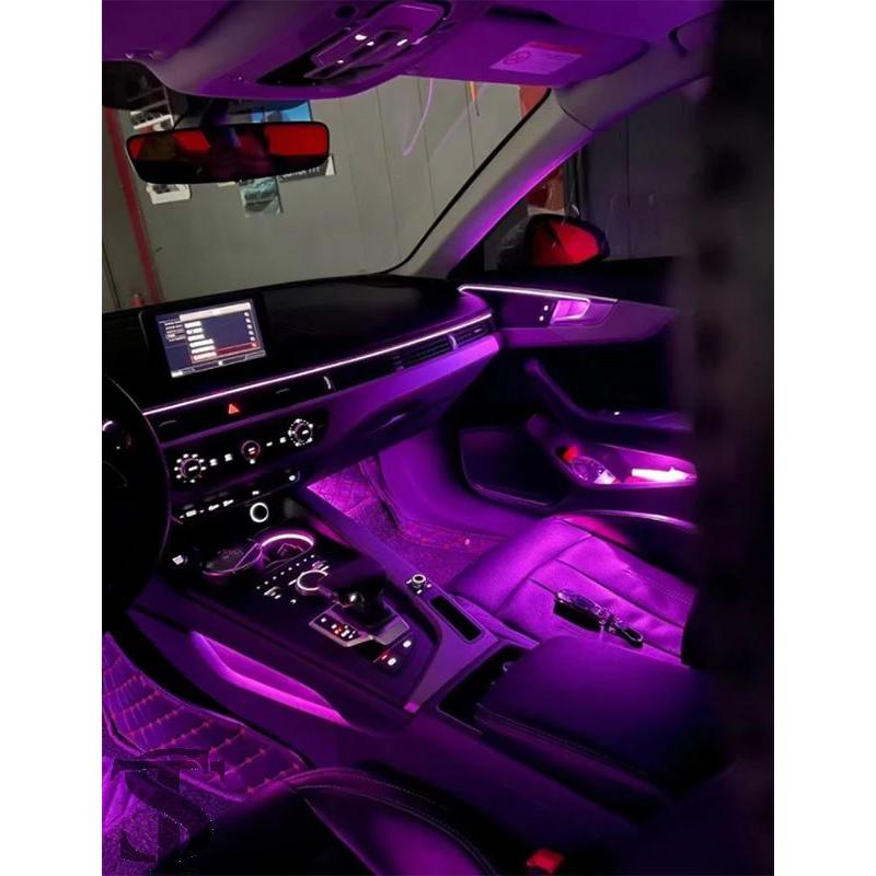 並行輸入品 アウディ A4 B9 2017-2019 A5 LED アンビエントライト 1:1