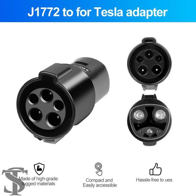 【テスラ純正品】J1772アダプター　TESLA モデル3 Y Amazon.co.jp: SAEJ 1772-テスラ充電アダプター、テスラ電気自動車充電