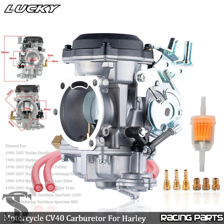 並行輸入品 バイク CV40 キャブレターハーレーダビッドソンスポーツ 