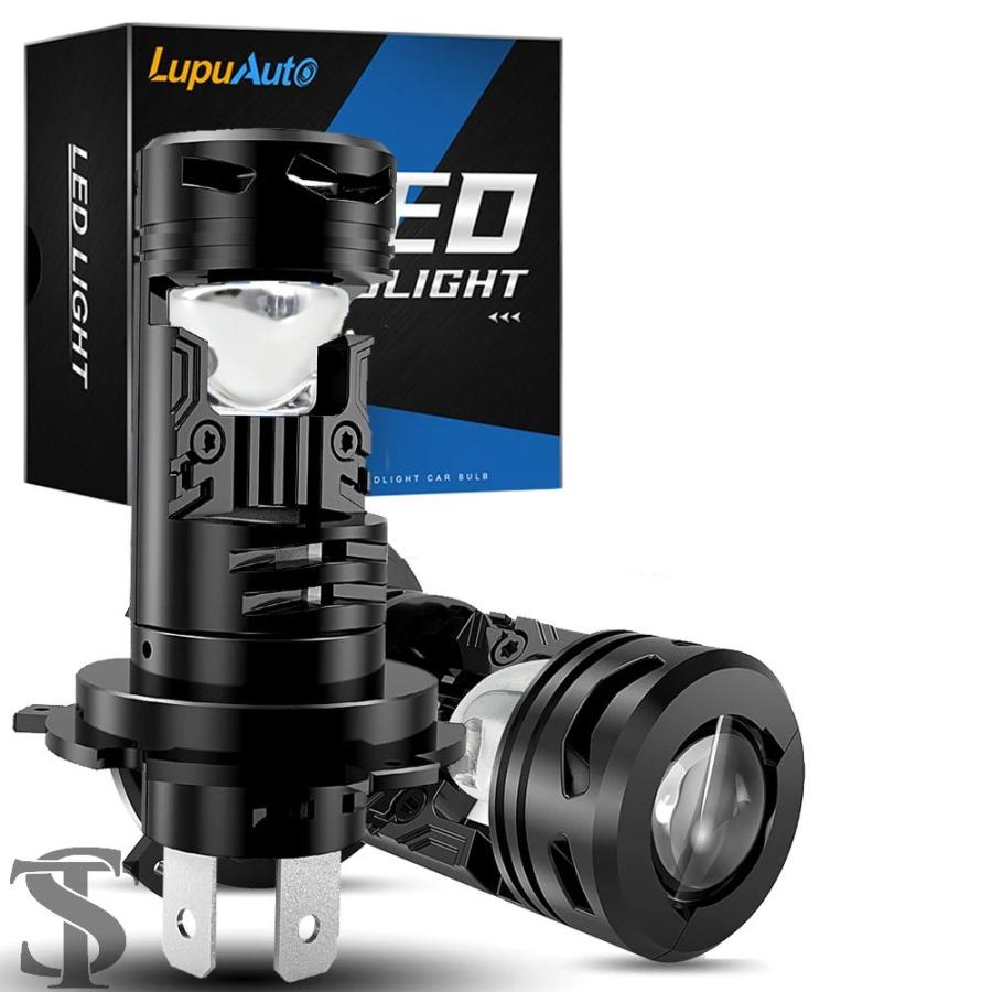 LED バルブ H4 A80 プロジェクター レンズ 爆光 6500k BZ1 並行輸入品 BI H4 LED ミニプロジェクターレンズ 1:1 ヘッドライト