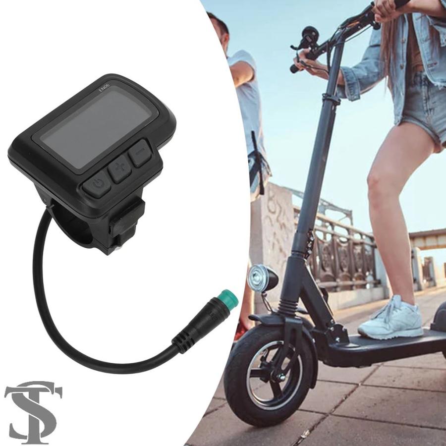 並行輸入品 24V 36V 48V 電動自転車 EN06 LCD ディスプレイメーター