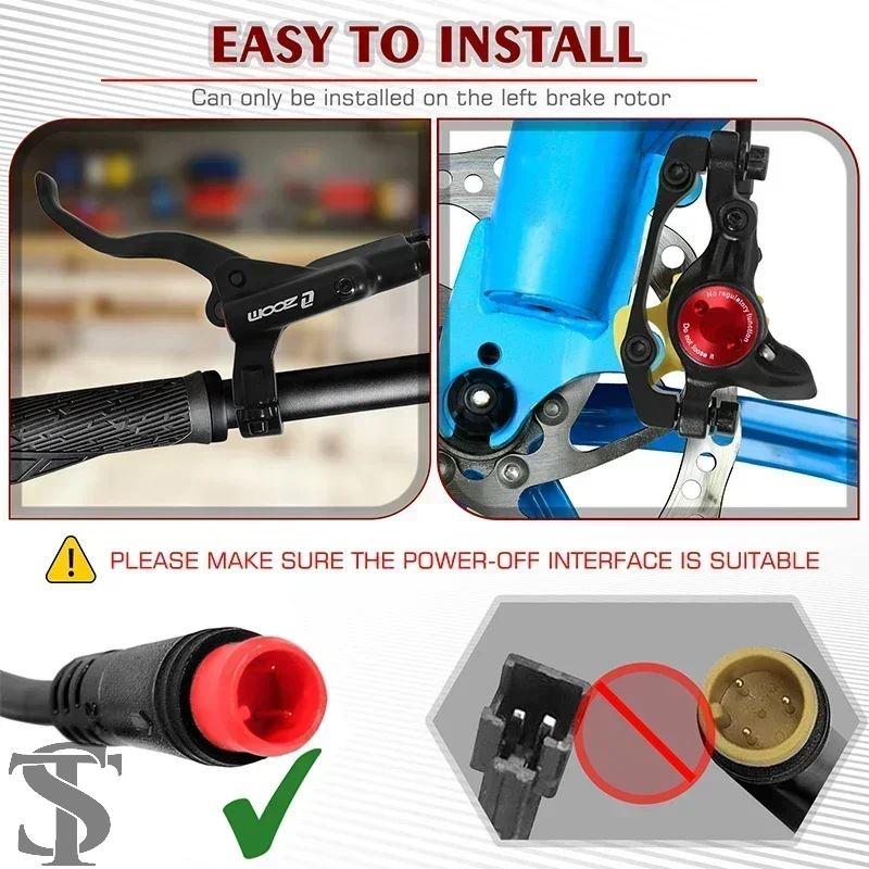 並行輸入品 ズーム 自転車用油圧ブレーキセット 1100/1850MM 2ピストン